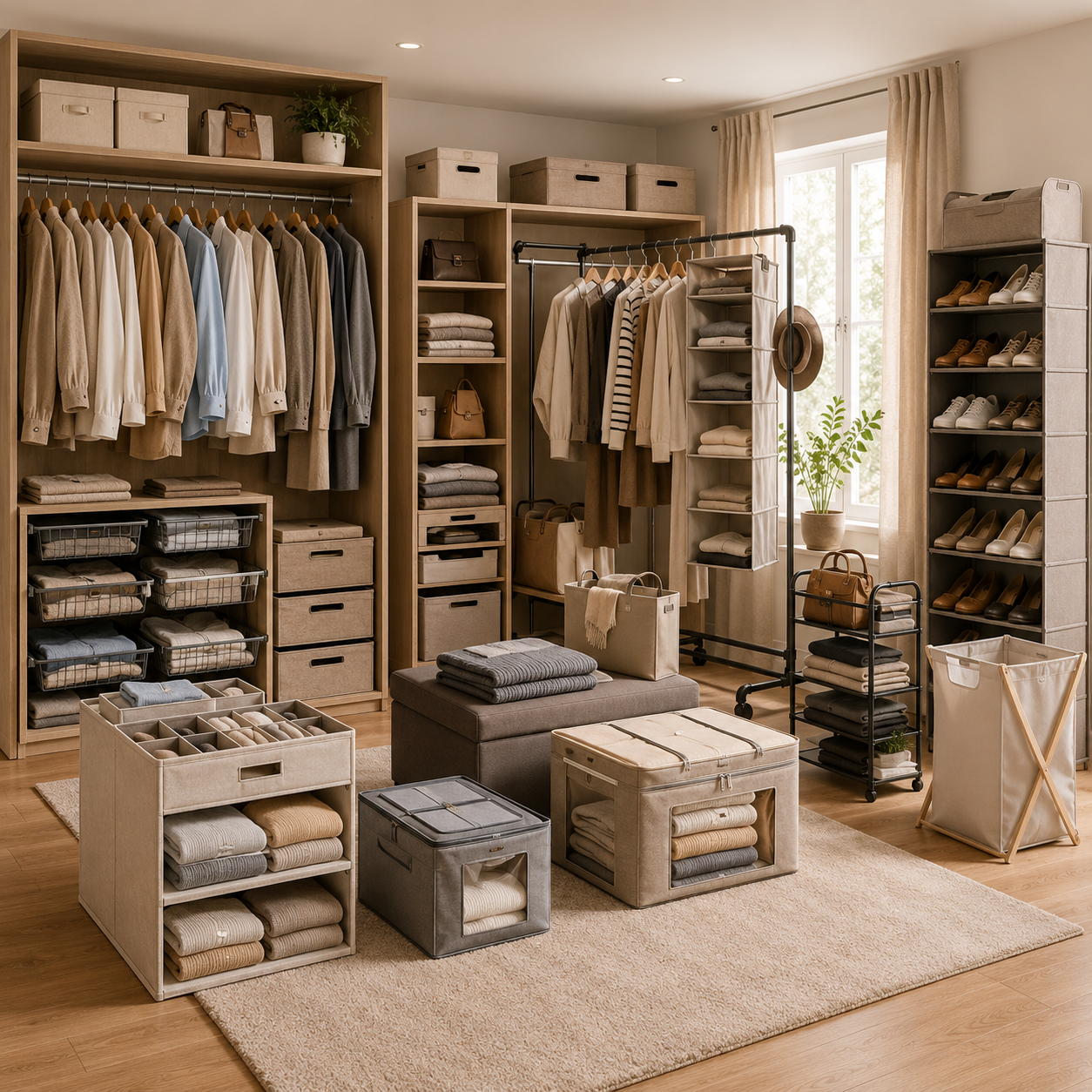 Clothing & Wardrobe Storage