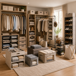 Clothing & Wardrobe Storage
