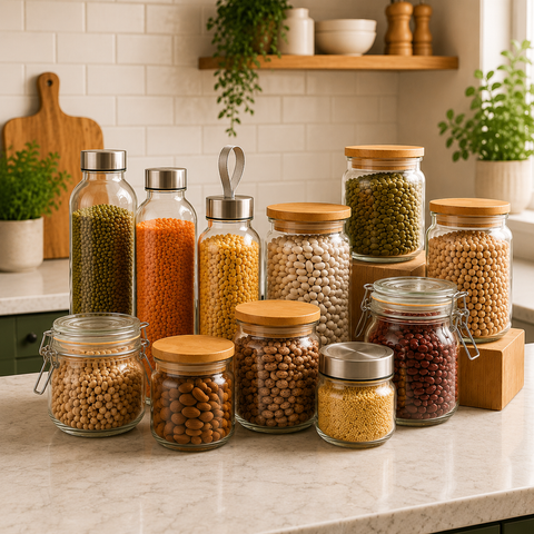 Storage Bottles & Jars