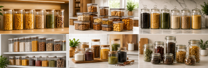 Storage Bottles & Jars