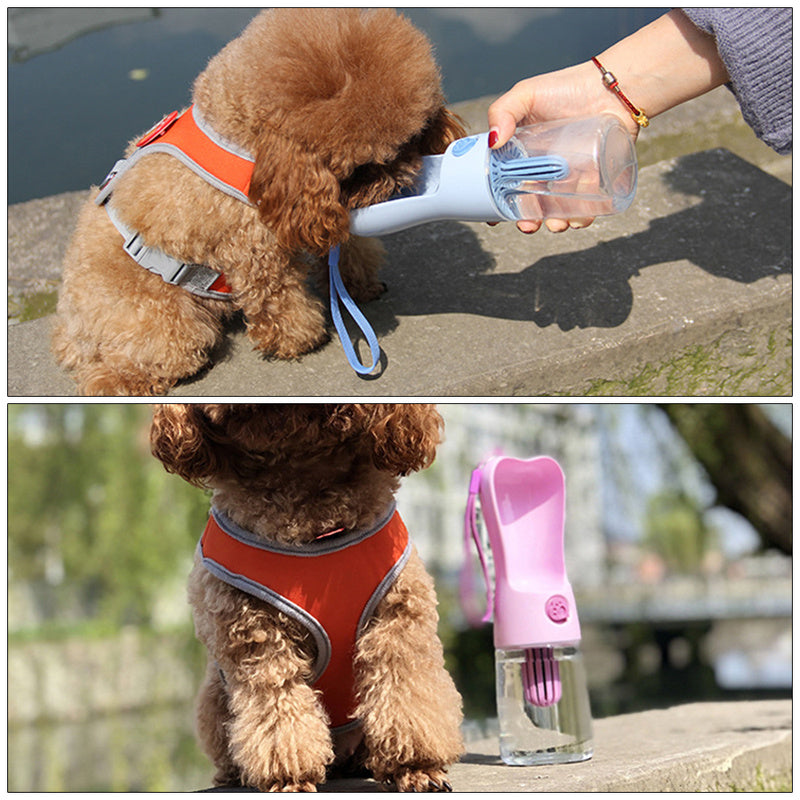 Portable Pet Water Bottle – Travel Drinking & Feeding Bottle alternate view