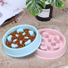 Interactive Dog Slow Feeder Puzzle Bowl – Anti-Choking Feeder