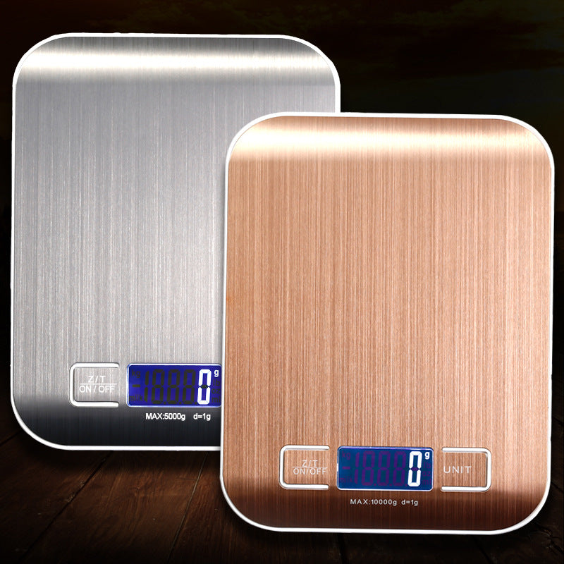 Digital Kitchen Food Scale – Slim Stainless Steel Precision Scale
