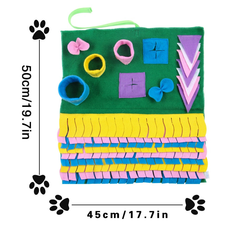 Interactive Dog Snuffle Mat – Enrichment & Slow Feeding alternate view
