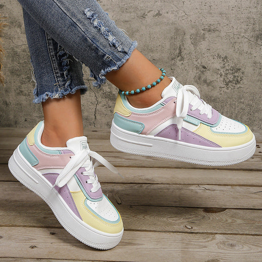 Womens Fashionable Casual Breathable Non-slip Sneakers