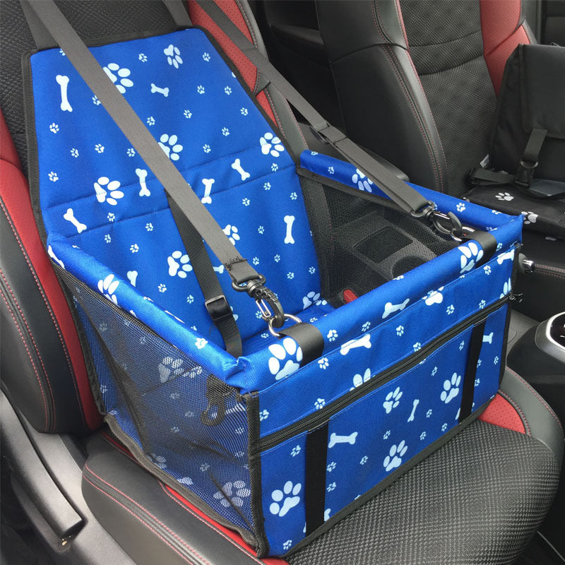Double-Layer Padded Pet Car Booster Seat
