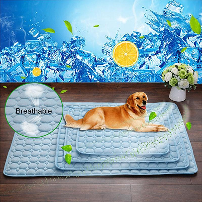 Pet Dog Cat Ice Silk Cold Nest Pad For Cooling In Summer alternate view