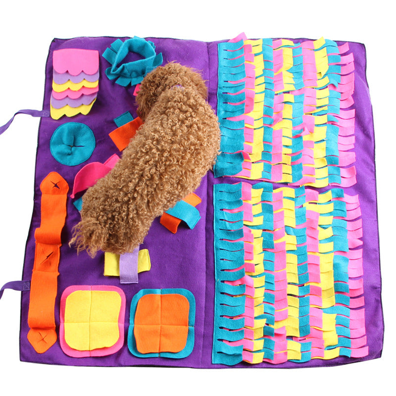 Interactive Dog Snuffle Mat – Enrichment & Slow Feeding