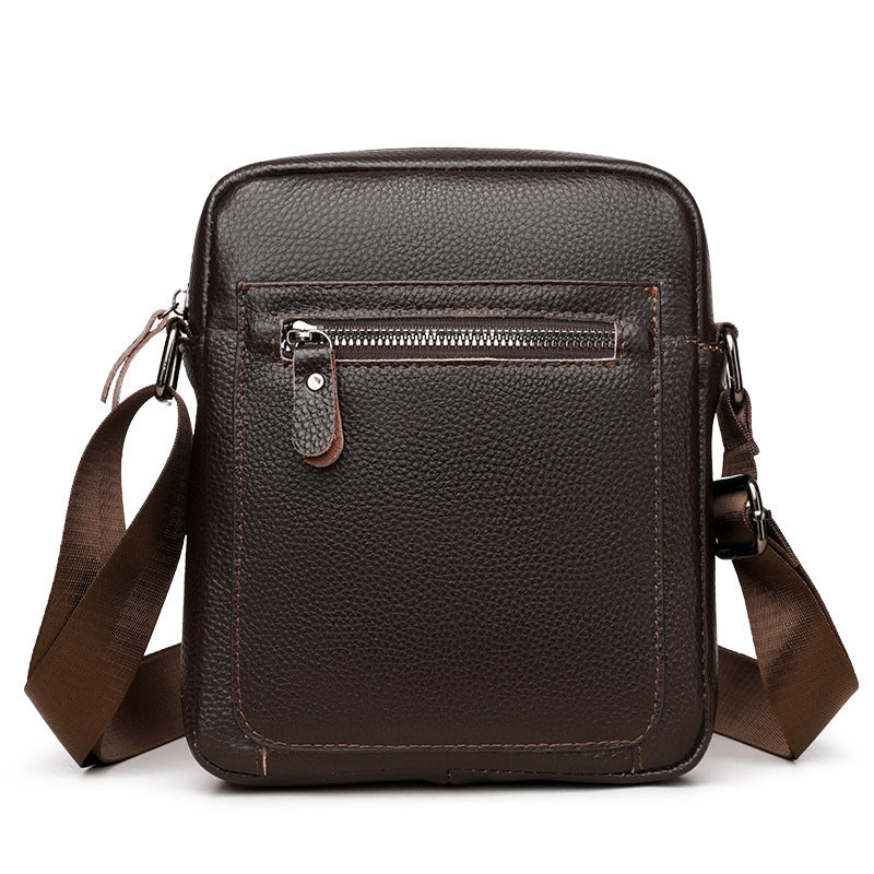 Genuine Leather Casual Shoulder Messenger Bag