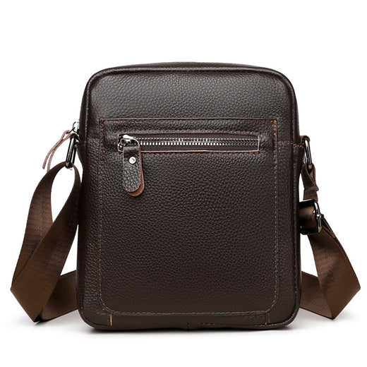 Genuine Leather Casual Shoulder Messenger Bag