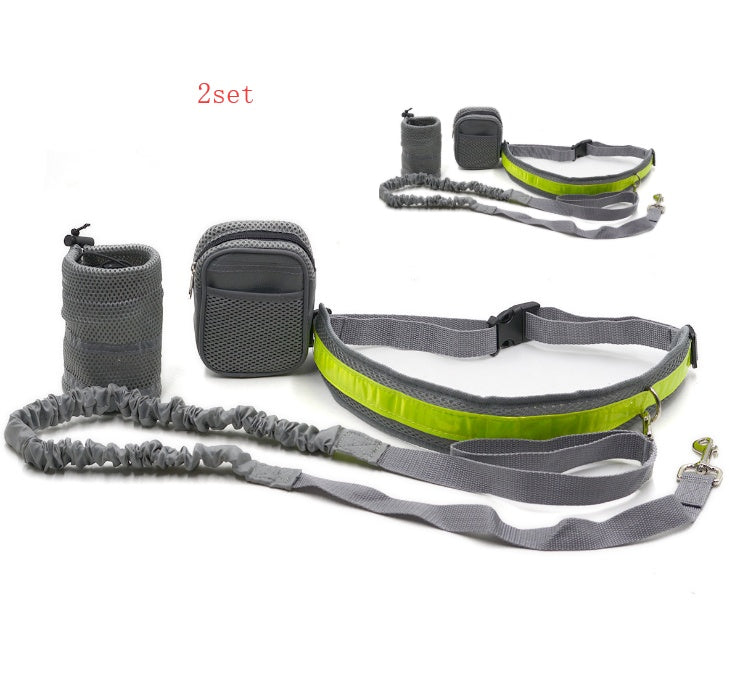 Hands-Free Running Dog Leash & Waist Belt Set alternate view