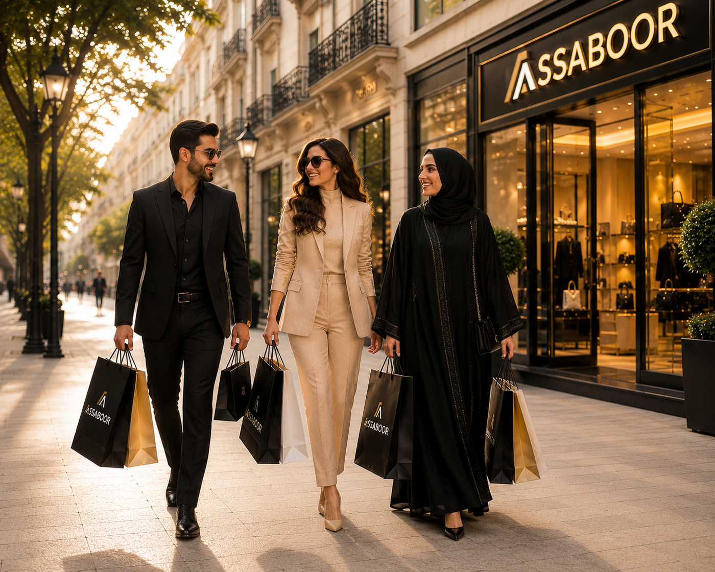 Assaboor premium shopping experience