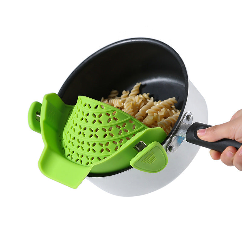 Kitchen Gadgets Silicone Pot Side Drain Stopper alternate view