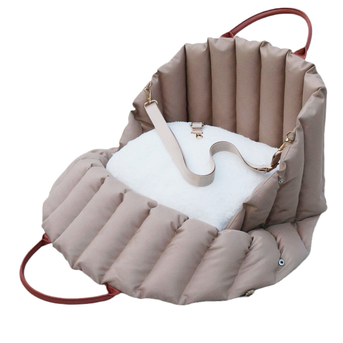 Padded Portable Pet Car Carrier