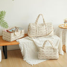 Floral Quilted Travel & Storage Bag