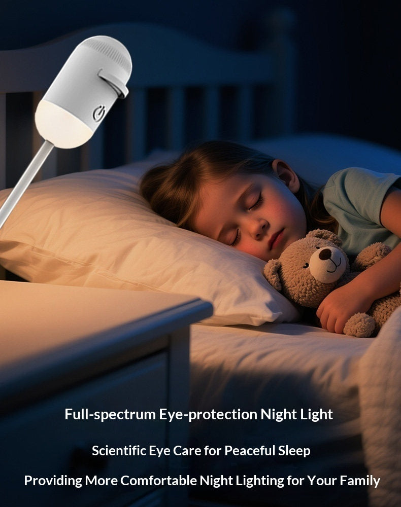 Night Light For The Bedroom Bedside Lamp For Sleep Baby Feeding And Eye Protection With USB Charging alternate view
