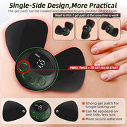 Portable EMS Mini Electric Neck Back Body Massager Cervical Electric Neck Back Massager Muscle Therapy Pressure Pain